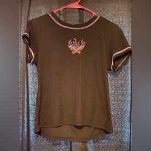 Ribknit shirt